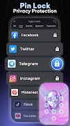AppLock: Lock apps Fingerprint скриншот 2