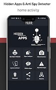 Hidden Apps & Anti Spy Detector ภาพหน้าจอ 1