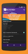 eenvoudige Text Widget screenshot 2