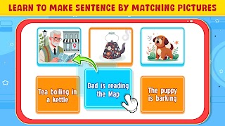Learn English Sentence Maker imagem de tela 1