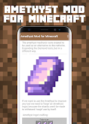 Amethyst Mod for Minecraft скриншот 2