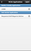 1 Schermata NCAA Apps