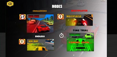 Racing fast car 포스터