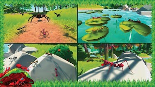 برنامه‌نما Ant Simulator Queen Bugs Game عکس از صفحه