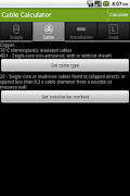 Cable Calculator screenshot 1