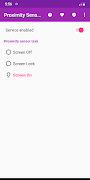Proximity Sensor Screen On Off screenshot 1
