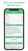 Combination Calculator Screenshot 1