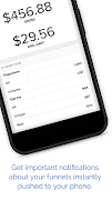 برنامه‌نما ClickFunnels Stats عکس از صفحه