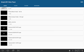 Proste MP4 Video Player screenshot 5