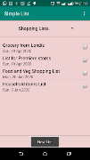 Simple List โปสเตอร์