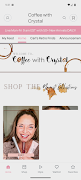 Coffee with Crystal ポスター