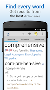برنامه‌نما Dictionary Pro عکس از صفحه