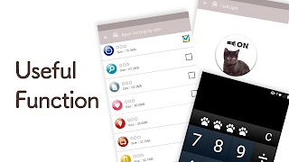برنامه‌نما Cat Battery widget عکس از صفحه