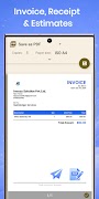 Invoice & Bill Generator App পোস্টার