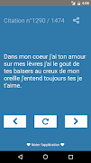 برنامهنما Citations Amour - Gratuit عکس از صفحه