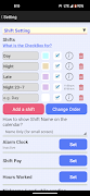 Kalender Shift screenshot 1