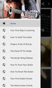 Guitar lessons poster