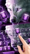Wolf Lightning Tastatur-Thema Screenshot 1