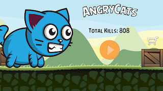 Angry Cat Poster
