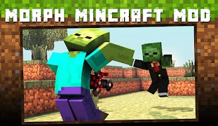 Morph Mod for Minecraft PE captura de pantalla 1