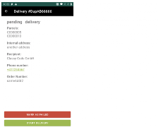 CERN Parcel Tracking screenshot 5