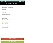 CERN Parcel Tracking स्क्रीनशॉट 5