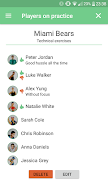برنامهنما Practice Attendance Tracker عکس از صفحه