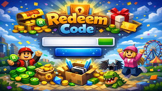 Redeem Code Roblox 海報