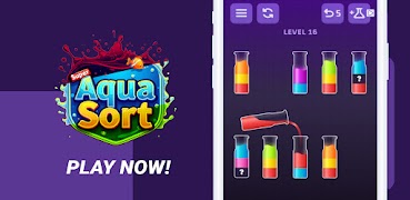 Super Aqua Sort Poster