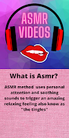 Asmr videos Affiche