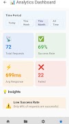 برنامه‌نما HttpNinja: REST API Client عکس از صفحه