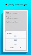 Pedometer - step counter اسکرین شاٹ 3