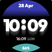 Simple Elevated Watch Face screenshot 5