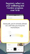 برنامه‌نما LVL Wellbeing عکس از صفحه