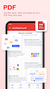 Smart Docs & PDF Reader App स्क्रीनशॉट 1