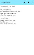 Scratch Pad Screenshot 1