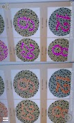 Color blindness correction poster