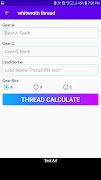 Thread calculator screenshot 6
