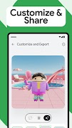 برنامه‌نما Androidify عکس از صفحه