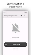 Full Battery Charge Alarm Poster