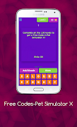 Codes-Pet Simulator X скриншот 1