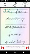 Cursive Handwriting 스크린샷 6