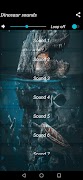 Dinosaur sounds 스크린샷 1