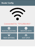 Router Setup Page Affiche
