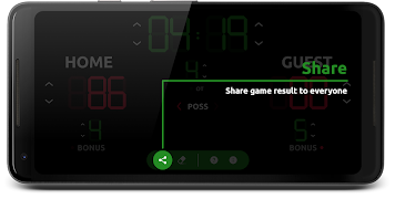 Basketball Scoreboard ภาพหน้าจอ 7