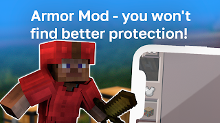 Armor Mod mcpe poster