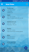Note Picker تصوير الشاشة 1