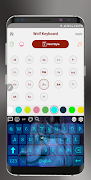 Wolf Keyboard Theme syot layar 5