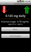 Digoxin Calculator Screenshot 1