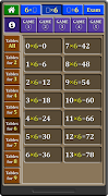 Tables Multiplication screenshot 1